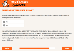 Littlecaesarslistens - Get Free Pizza - Little Caesars Listens Survey