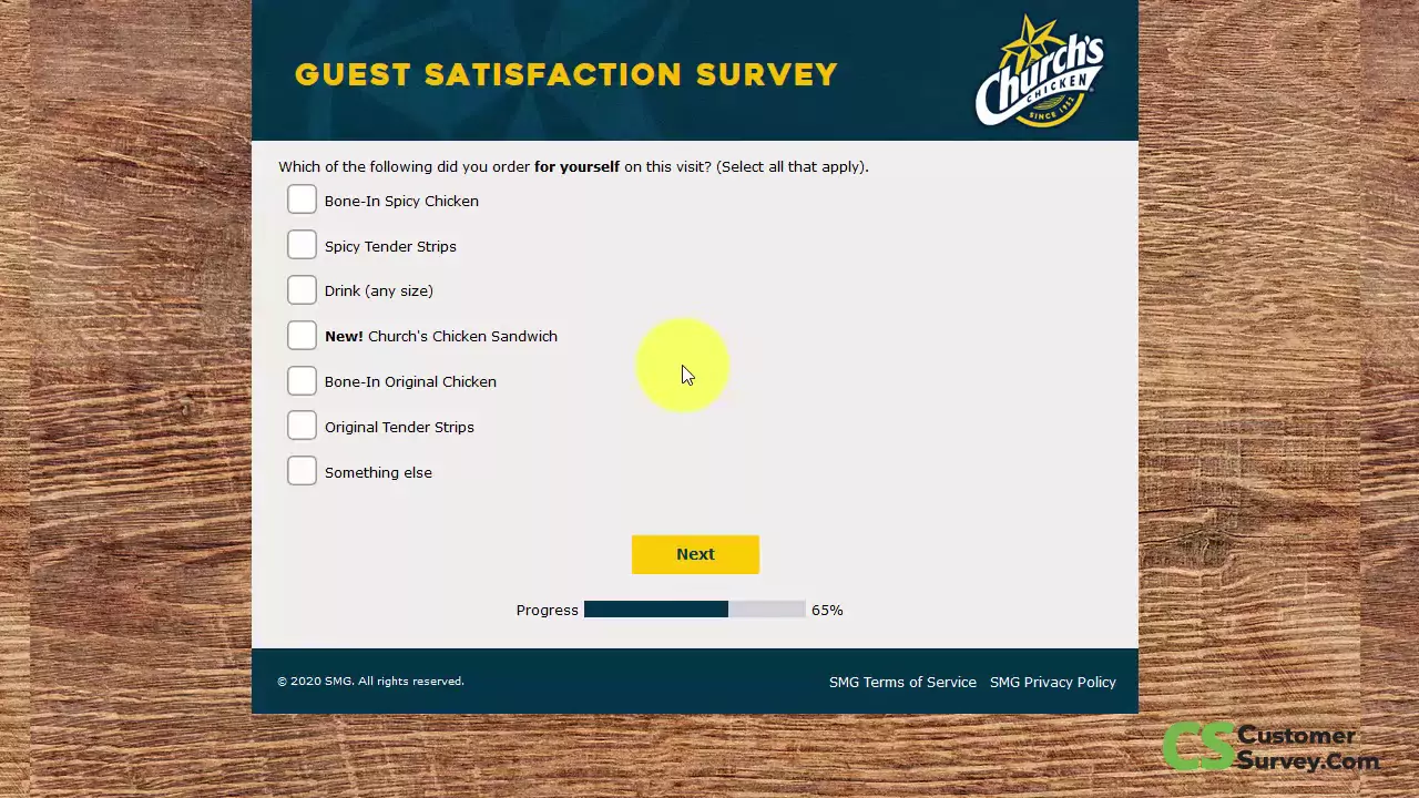 churchs-chicken-survey