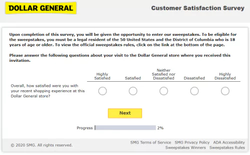 dollar-general-customer-satisfaction-survey
